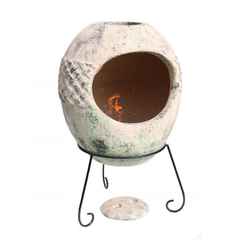 Gardeco Haeddyn Clay Chimenea